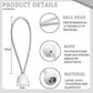 Rubber Straps with Buckle 50 Pack for Tents Marquees Banners Tarpaulins