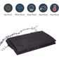 Grill Cover BBQ Protective Tarpaulin Anti-UV Anti-water Anti-moisture with Storage Bag Black (170 x 61 x 117cm)