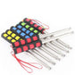 Portable Telescopic Flagpole 2m Extendable Handheld Windsock Random Color
