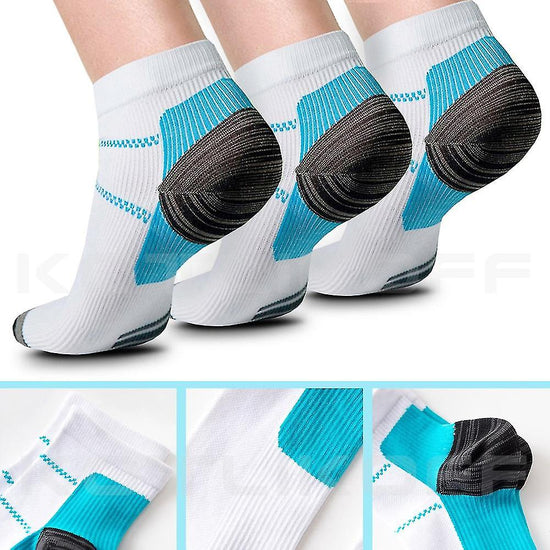 Compression Socks for Plantar Fasciitis \u0026 Arch Pain, L/XL (40-44) 1 Pair
