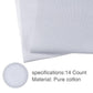 14 Count White Aida Fabric - High Quality Cotton Embroidery Fabric for Frames