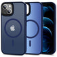 Compatible with iPhone 13 - MagSafe Case Shockproof Silicone Matte Blue