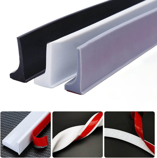 Shower Threshold / Water Barrier – Self-adhesive shower strip – 2m Grey