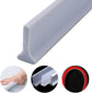 Shower Threshold / Water Barrier – Self-Adhesive Shower Strip – 2m Transparent Transparent