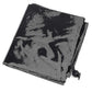 Outdoor Round Fire Pit Cover 112cm Waterproof Black Compatible with Patio