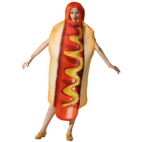 Hot Dog Costume Halloween Stage Performance Cosplay