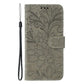 Compatible with Apple iPhone 16e Lace Flowers PU Leather Flip Wallet Case
