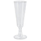 Plastic Wine Glasses 150 ml 60 Pack Champagne Red Wine Cups Versatile for Parties Carnivals