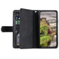 Motorola Edge 50 Neo 5G Case Black PU Leather Wallet Case with Zipper 9 Card Slots Compatible with Moto S50 5G Thinkphone 25 5G