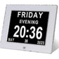 Dementia Watch Large Digital Calendar Day Date Watch for Seniors with Alzheimer&