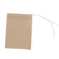 500-Pack Tea Filter Bags, Disposable Paper Tea Bag with Drawstring for Loose Tea, Coffee (Natural Brown)
