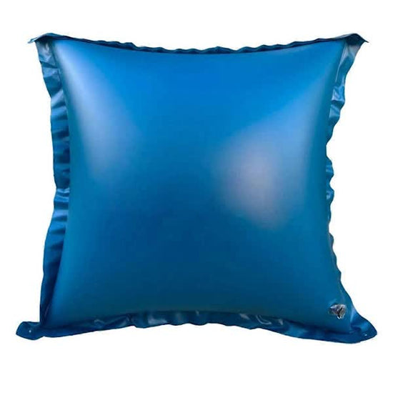 Extra thick winter air cushion for above ground pools, prevents ice damage Blue