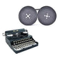 Universal Typewriter Ribbon Roll Compatible with Various Printers