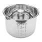 Stainless Steel Pressure Cooker Inner Pot 6L Compatible with Rice Cooker