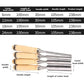 Woodcarving Chisels Set 6mm 12mm 18mm 24mm 4pcs Professional Woodworking Tools Wood Carving Sculpture Carpenter Craft