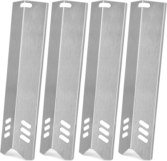 Heat Tents for Dynaglo Dyna-Glo DGF493BNP, Backyard Grill BY13-101-001-12 BY14-101-001-02, BHG BH13-101-099-01 BH15-101-099-02 GBC1562W Grills, 4-Pack Heat Plates Heat Shields