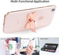 Metal Cell Phone Finger Ring Stability Holder Back Stand Collapsible Hand Grip Knob Loop Car Mount Hook Kickstand 360 for iPhone Samsung Galaxy Mobile Cute Accessories (Rose Gold)