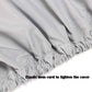 Boat Seat Cover Pedestal Pontoon Captain Boat Bench Chair Helm Protective Covers, White
