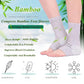 Bamboo Compression Socks, Bamboo Anti Fatigue Socks, Neuropathy Pain Relief At Bedtime,Ankle Swelling, for Sport Arthritis Pain Relief, Promote Blood Circulation, One Size Tall, Grey