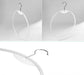 20PCS Thong Underwear Display Ring Hanger 12", Plastic Round Circle Loop Hook Bikini Swimwear Lingerie Brief Display Hoop Rack Holder