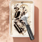 Ice Cream Spade Heavy Duty Stainless Steel Flat Ice Cream Scoop Paddle Non-Slip Handle Dishwasher Safe Flat Icecream Scooper For Hard Or Creamy Dessert Butter Hard Frozen Treats