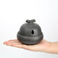 Matte Glaze Garlic Keeper for Counter Countertop Storage Ceramic Jars Garlic Holder Give it to a Friend Who Owns a Restaurant Garlic Container, Black, djdrtjtydkjtyk45154854