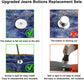 15 Sets Replacement Jeans Buttons, 17mm No-Sew Nailess Removable Metal Jeans Button Replacement Repair Combo Thread Rivets and Screwdrivers