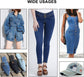 15 Sets Replacement Jeans Buttons, 17mm No-Sew Nailess Removable Metal Jeans Button Replacement Repair Combo Thread Rivets and Screwdrivers