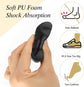 Shoe Filler Insert, Shoe Filler for Shoes Too Big, Toe Cushion Fillers Make Shoes Fit, Shoe Filler for Loose Shoe, Prevent Heel Sliping, One Size Fits Shoe Inserts for Women and Men (Blcak, 3 Pairs)