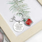 Personalized Teacher Appreciation Keychain, Thank You Gifts for Teachers