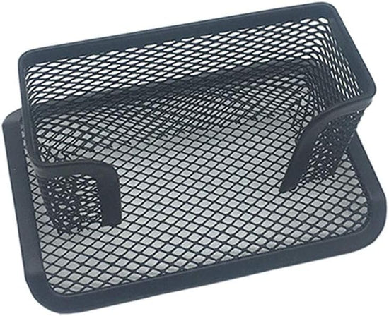 4 Pcs Desktop Mesh Business Card Holder Memo Holder for School Office Desk