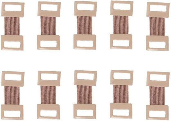 10pcs Skin Color Elastic Bandage Clips,Bandage Wrap Clips Stretch Metal Clips,Ace Bandage,Large Bandaids,Replaceable Wrap Clips Adhesive Bandages for Various Types Bandages