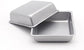 Flunyina 4 Inches Non-Stick Square Cake Pans Set of 4 Carbon Steel Cake Molds for Home Daily Housewarming Wedding Birthday Party Brownie Making