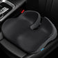 Wedge Car Seat Cushion for Driving, Innovative Seat Cushion with Honeycomb Gel & Memory Foam for Enhanced Breathability & Support, Car Cushions for Hip Pain Relief, Improve Vision/Posture, Black