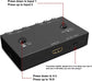 2Port AV to HDMI Converter, Will Convert Input Analog Aignals to a Digital Output Signal, Built-in 16:9/4:3 Adjustment, Perfect for Old Video Game Systems,PS,WII,Xbox,DVD,VHS