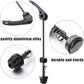 Road Mountain Bicycle MTB Wheel Hub Front and Rear Skewers Quick Release Skewer Clip Bolt Lever Axle QR 145/180 mm, a Pair
