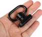 QD Sling Mount kit Rail Adapter Adaptor Push Button Quick Release Strap Buckle, Black