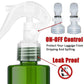 Spray Bottle For Hair - (7oz/2 Pack)-Premium Leak-Proof Travel Bottles - UV Protection Plastic Spray Bottle For Hair - Multi Purpose use Durable （Green）