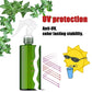 Spray Bottle For Hair - (7oz/2 Pack)-Premium Leak-Proof Travel Bottles - UV Protection Plastic Spray Bottle For Hair - Multi Purpose use Durable （Green）