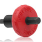 Alloy Steel Mower Starter Adapter, Electric Drill Attachment for Starting Lawn Mower, Red, 1.49 * 1.49 * 2.59inch, Compatible with Trimmers, Blowers, Cultivators