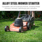 Alloy Steel Mower Starter Adapter, Electric Drill Attachment for Starting Lawn Mower, Red, 1.49 * 1.49 * 2.59inch, Compatible with Trimmers, Blowers, Cultivators