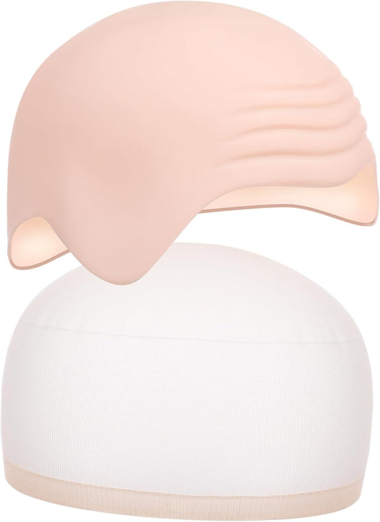 Makeup Latex Bald Cap Head Cover for Women Men for Halloween Cosplay and Costume Parties Quick Application Nonslip Fit for Wigs