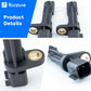 Rear ABS Wheel Speed Sensor Left Right fit for 07-17 Jeep Wrangler, 08-12 Jeep Liberty, 07-11 Dodge Nitro, 2007 2008 2009 2010 2011 2012 2013 2014 2015 2016 2017, Driver Passenger, ALS1932, 2pcs