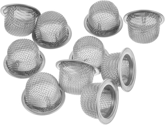 Stainless Steel Screen Filters, 10pcs 34mm Mesh Strainers, Double Screen Filter, Cocktail Smoker Filter Accessories for Bourbon Whiskey Smoker