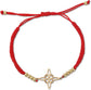 Witches Knot Bracelet, Adjustable Weave Wiccan Bracelet with Stainless Steel Magic Witchcraft Witch&