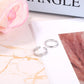 2pcs Sterling Silver Open Toe Rings, 2 Styles Adjustable Silver Toe Rings Simple Design Summer Beach Foot Jewelry Non Tarnish Foot Jewelry for Women