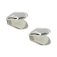 4pcs Silver Plated Small Single Tooth Cap Hip Hop Teeth Grill Decoration