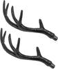 1 Pair Halloween Dress up Xmas Orments Deer Antlers for Crafts Orment Crafts Imitation Deer Horn DIY Hair Hoop Halloween Costume Deer Horn Hand Decor Branch Christmas Plastic