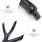 1 Pair Halloween Dress up Xmas Orments Deer Antlers for Crafts Orment Crafts Imitation Deer Horn DIY Hair Hoop Halloween Costume Deer Horn Hand Decor Branch Christmas Plastic