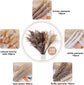 120 Pcs Dried Pampas Grass 17 Inch White Pompas Bouquet Fluffy Dry Pompous Bunny Tails Flower Small Pampass for Room Boho Home Farmhouse Decorations Wedding Pompass Flowers Arrangement Decor
